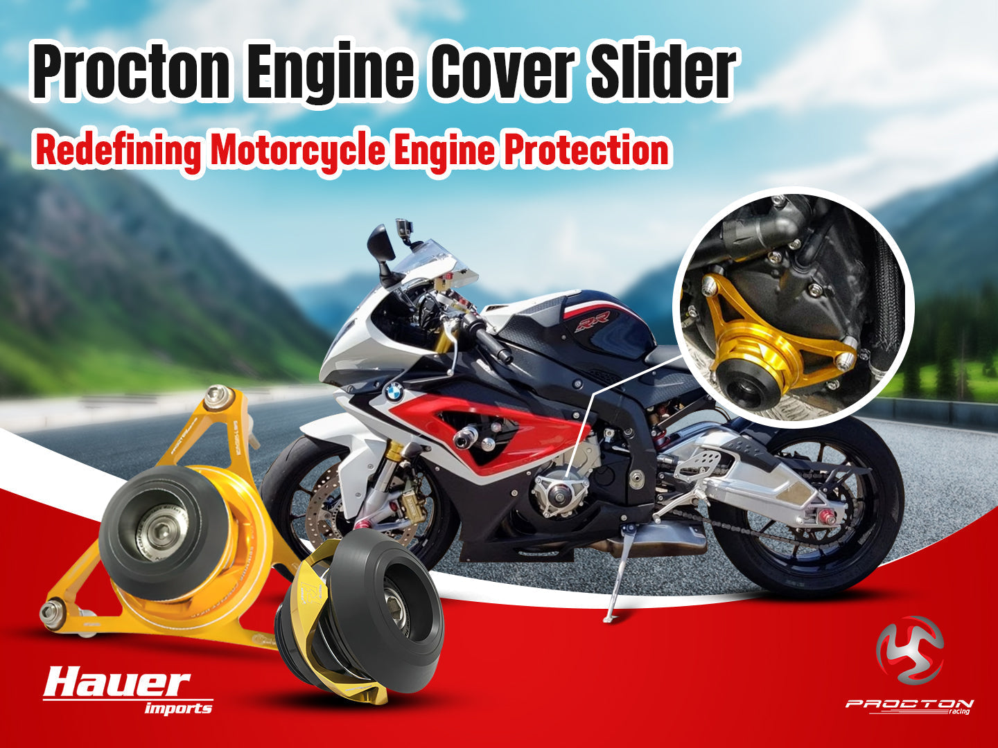 Procton Engine Cover Slider: Redefining Motorcycle Engine Protection