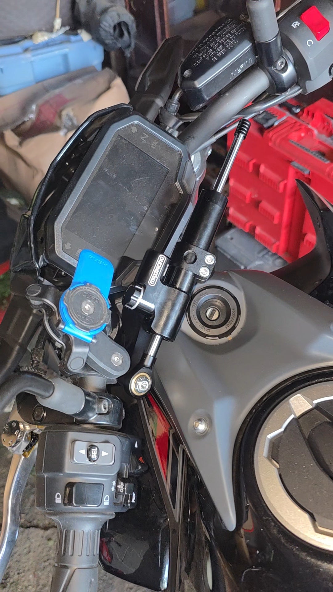 MaxRacing MAX20 Steering Damper Rod - Kawasaki - Z900