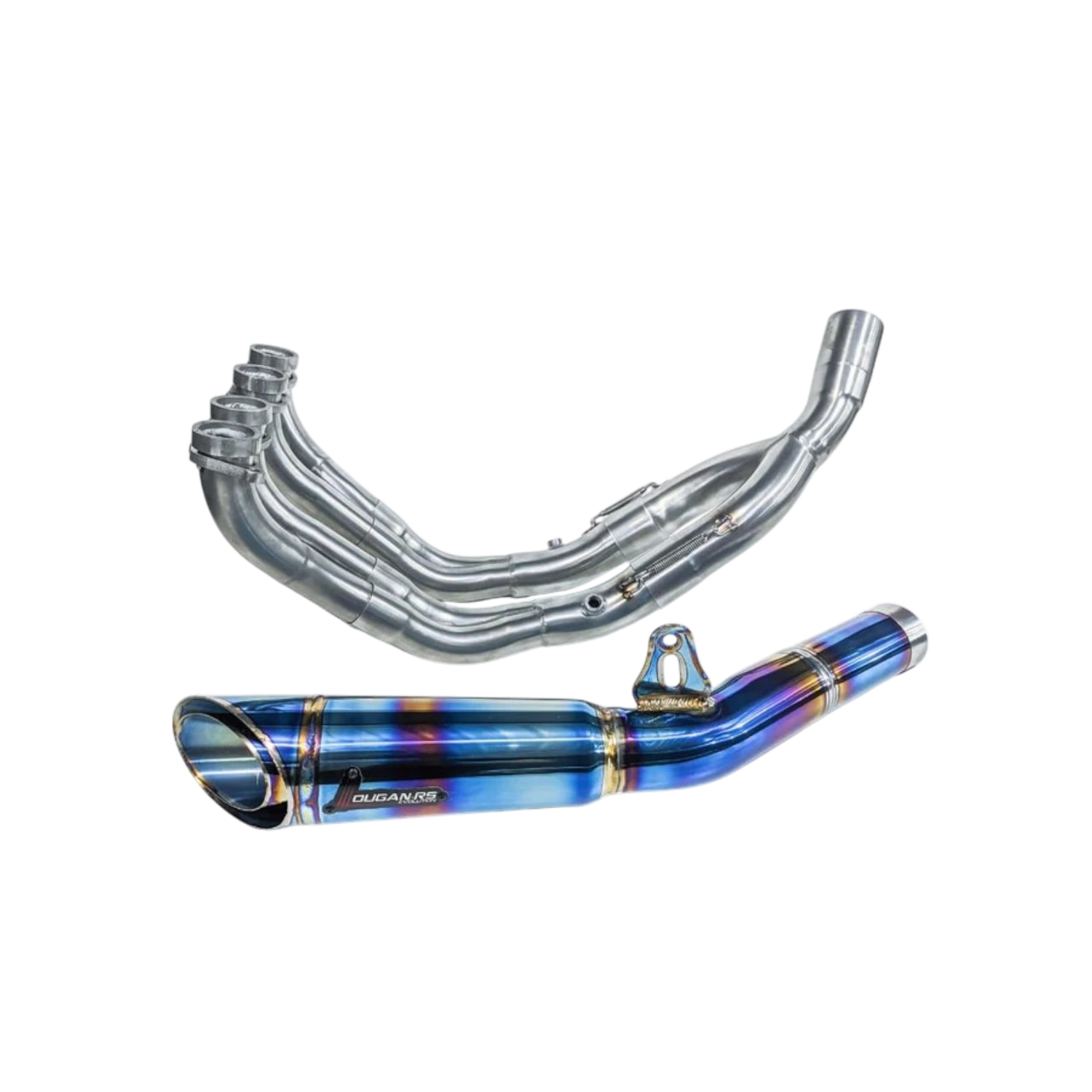 LOUGAN-RS FULL SYSTEM with TITANIUM TIP and PIPE LINK BMW S1000RR (2010-2018)