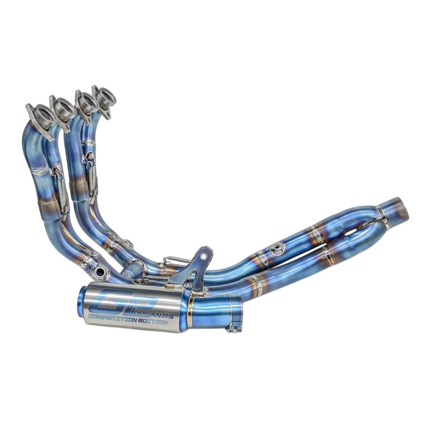 Lougan-RS FULL TITANIUM EXHAUST (MATTE) RACING EDITION for BMW S1000RR (2019-up)