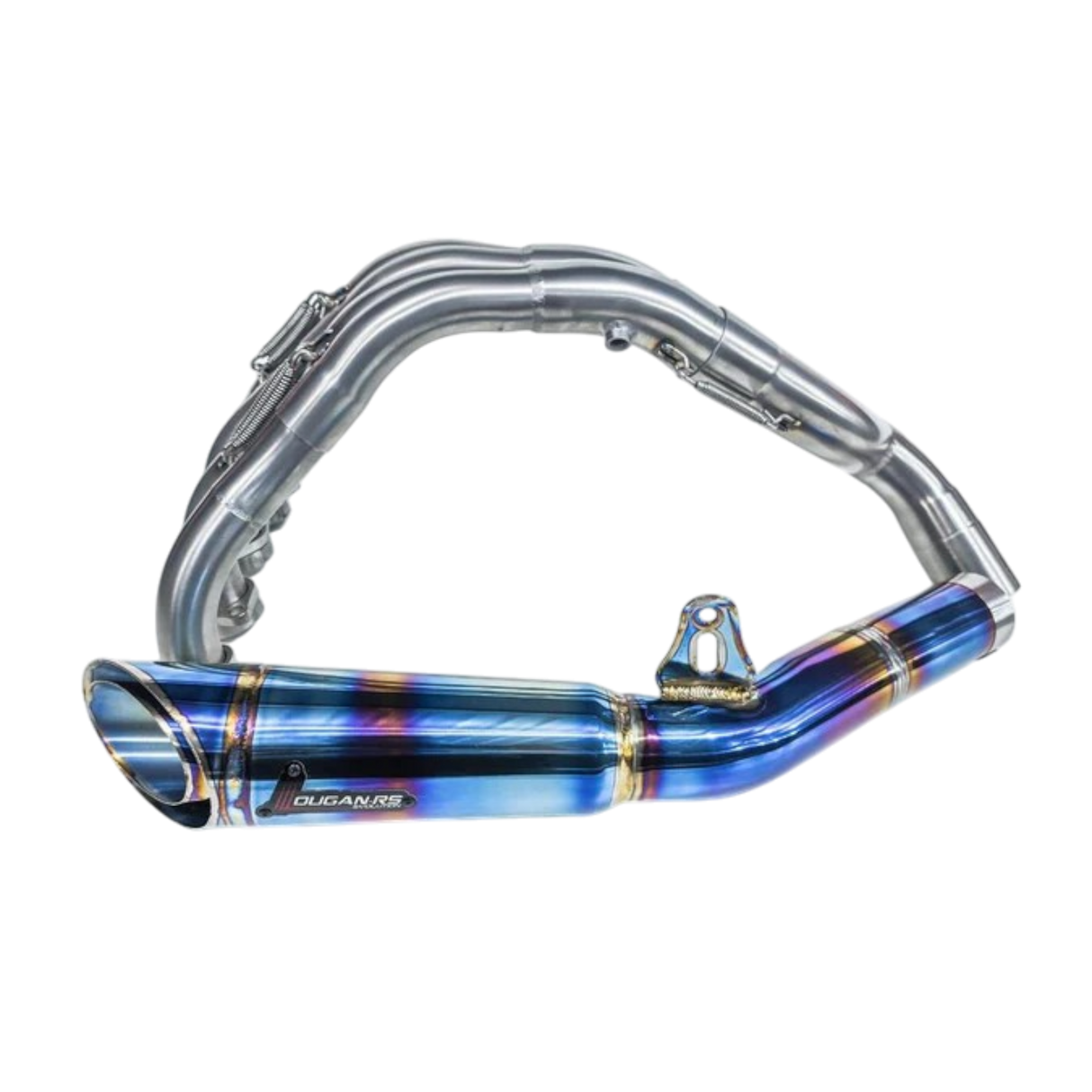 LOUGAN-RS FULL SYSTEM with TITANIUM TIP and PIPE LINK BMW S1000RR (2010-2018)