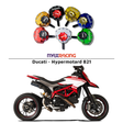 MaxRacing MAX20 Steering Damper - Ducati - Hypermotard 821 Base Color: Black Regulator Color: Black