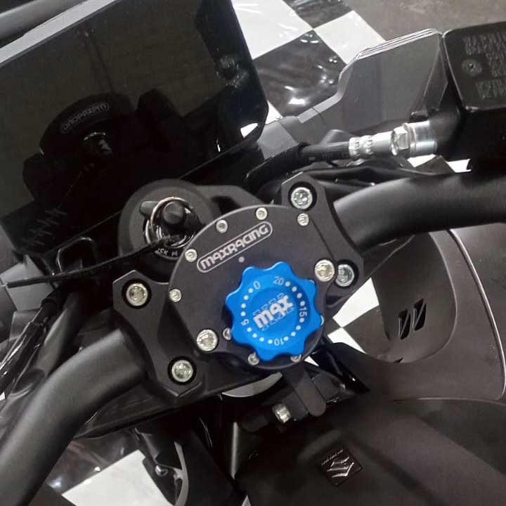MaxRacing MAX20 Steering Damper for Suzuki GSX-8S (2024-up)