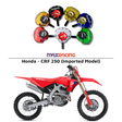 MaxRacing MAX20 Steering Damper - Honda - CRF 250 (Imported Model) Base Color: Black Regulator Color: Black