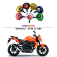 MaxRacing MAX20 Steering Damper - Kawasaki - Z750 w/ ABS Base Color: Black Regulator Color: Black