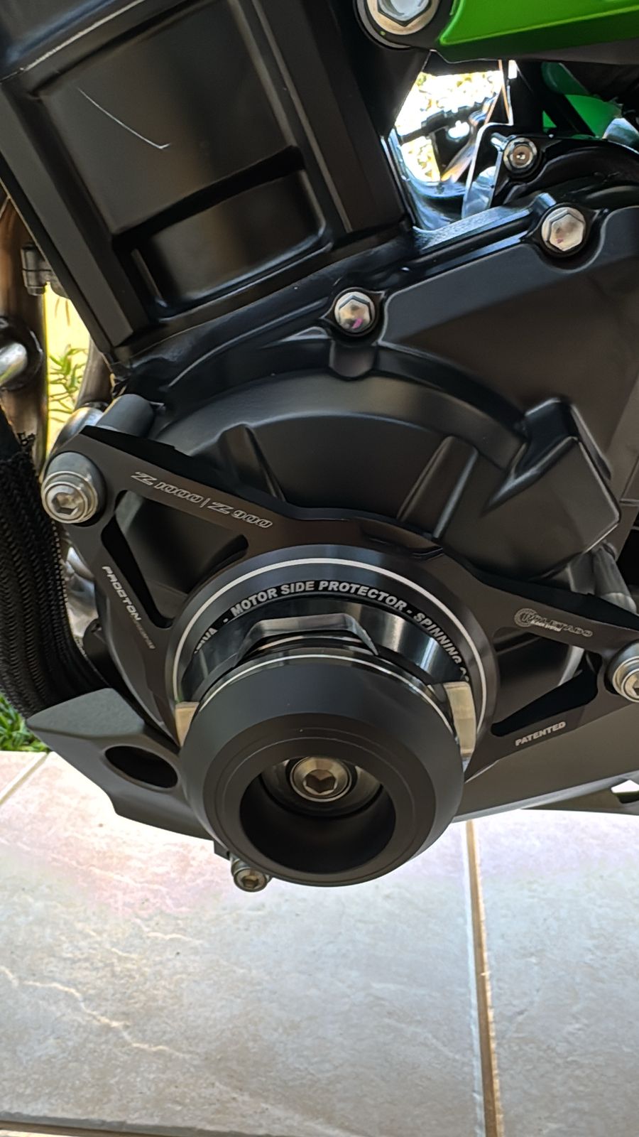 Procton Engine Cover Slider Case Protector - Left for Kawasaki Z1000 | Z900 | Z900 RS