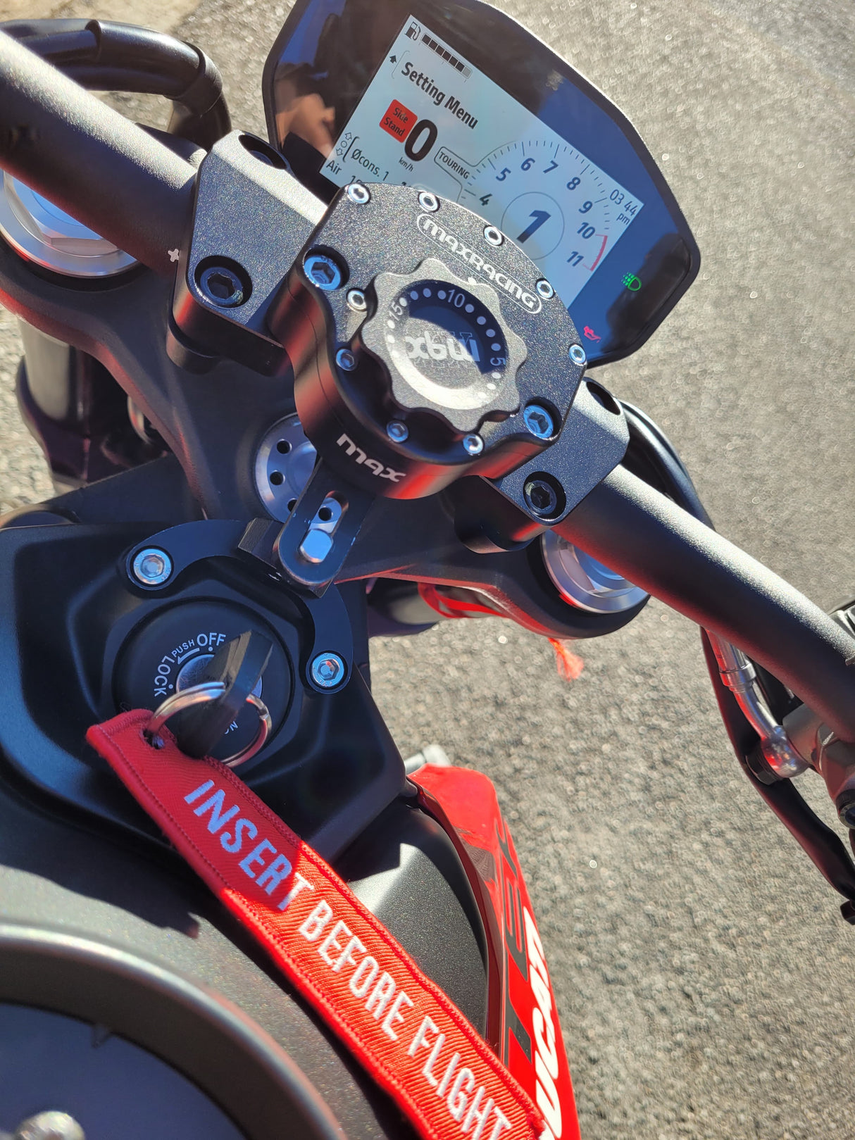 MaxRacing MAX20 Steering Damper - Ducati - Monster 937