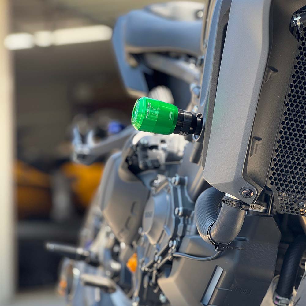 Yamaha - R3 (2015-2018) - Procton Racing Rotational Impact System – Frame Sliders S