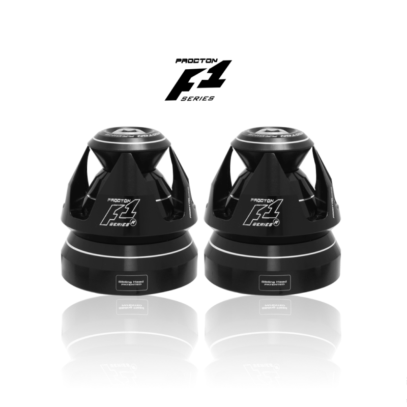 Procton F1 Rear Axle Slider - Suzuki - GSX-R 1000 (2018-up) | GSX-S 1000 Naked Color: Orange