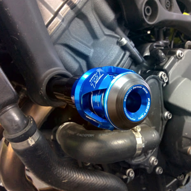 Procton F1 Frame Slider - Yamaha - MT-09 / SP | Tracer 9 / GT+ (2021-up) | XSR 900 (2022-up) Color: Black