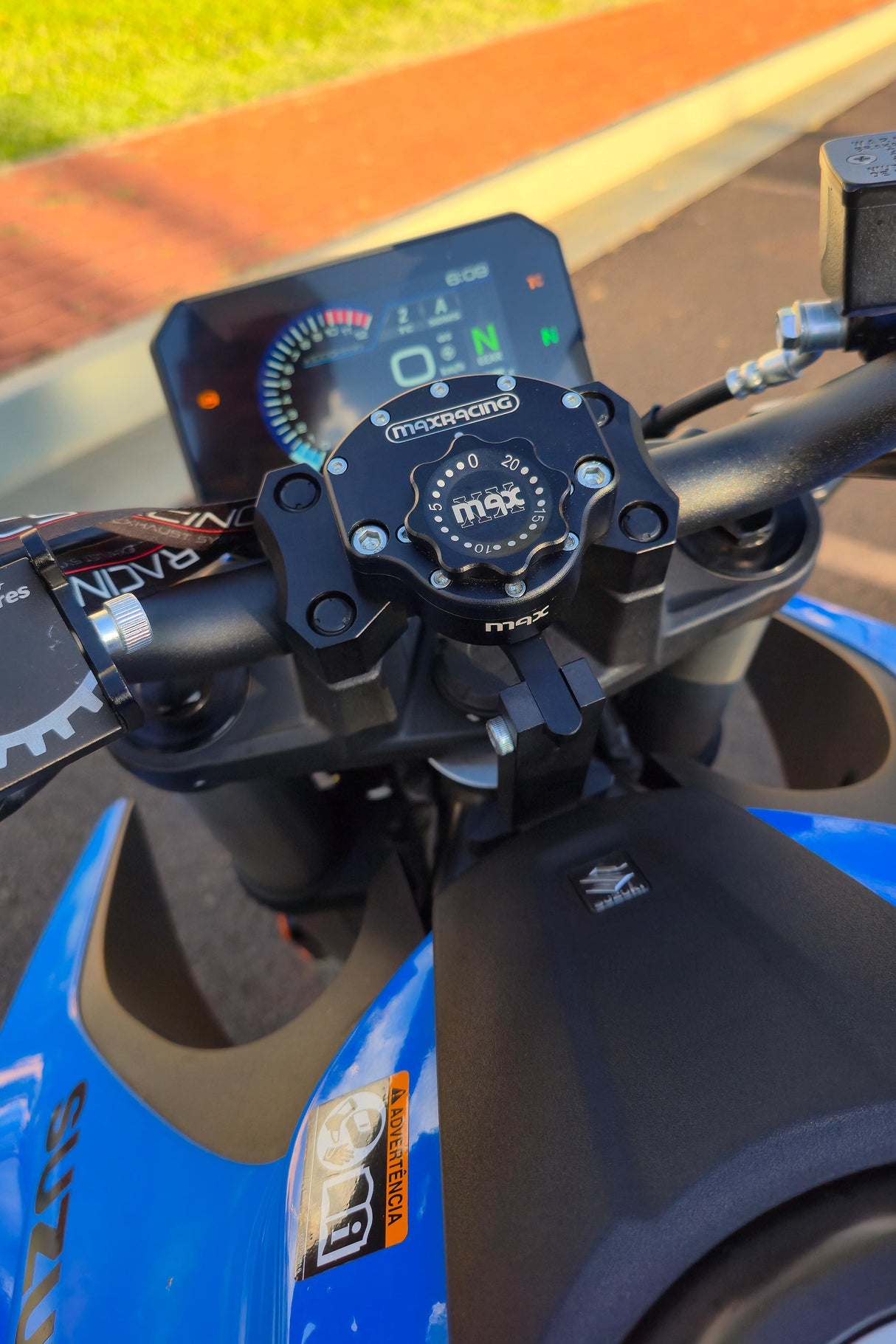 MaxRacing MAX20 Steering Damper - Suzuki - GSX-8S