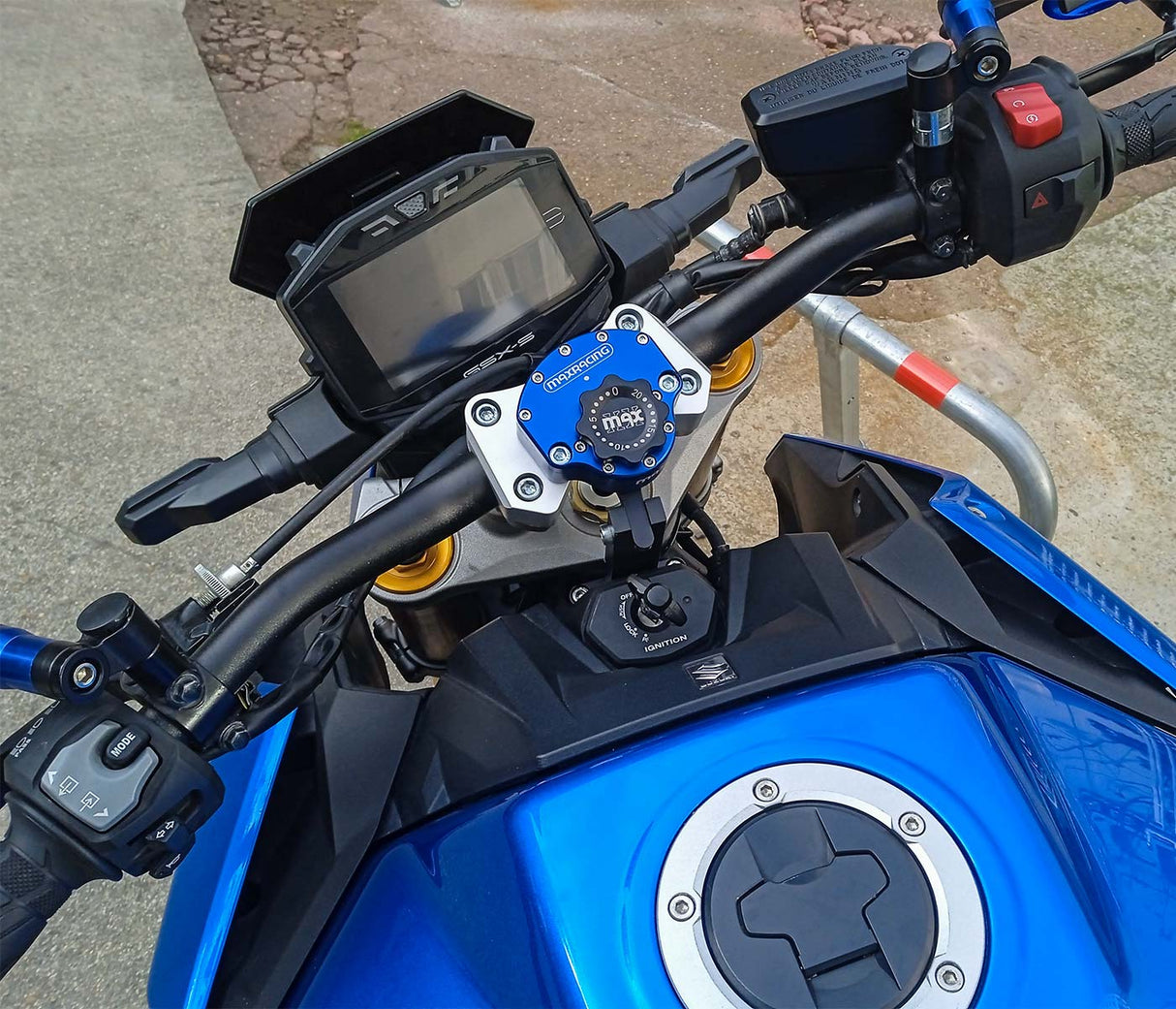 MaxRacing MAX20 Steering Damper - Suzuki - GSX-S 1000 GT (2021-on)