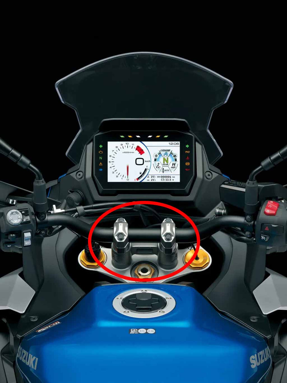 MaxRacing MAX20 Steering Damper for Suzuki GSX-S 1000GX | 950 GX (2021-up)