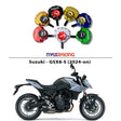 MaxRacing MAX20 Steering Damper - Suzuki - GSX8-S (2024-up) Base Color: Black Regulator Color: Black