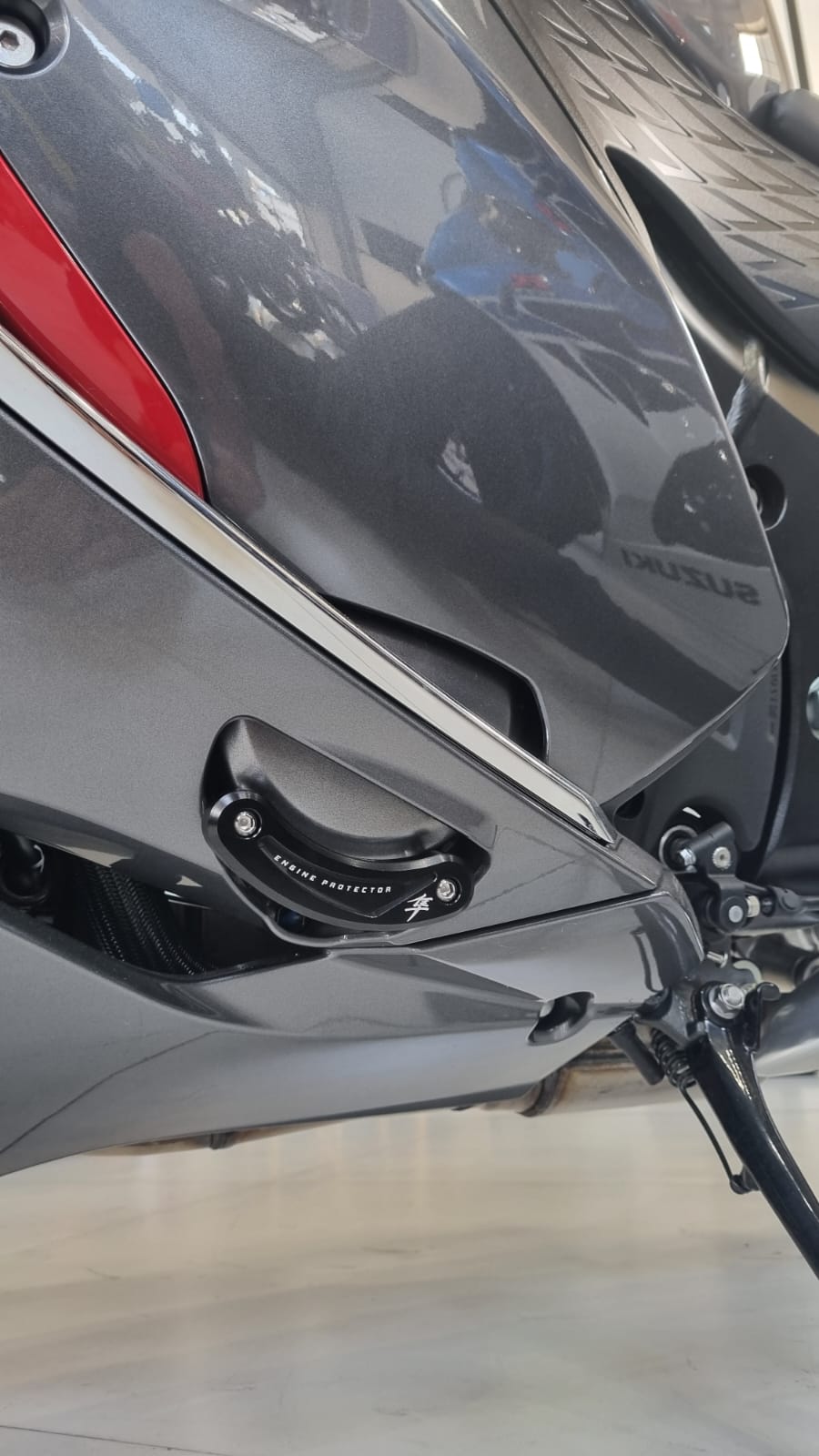 Clutch Engine Case Slider Crash Protector Suzuki Hayabusa GSX1300R (2021 and Newer) - Left Side