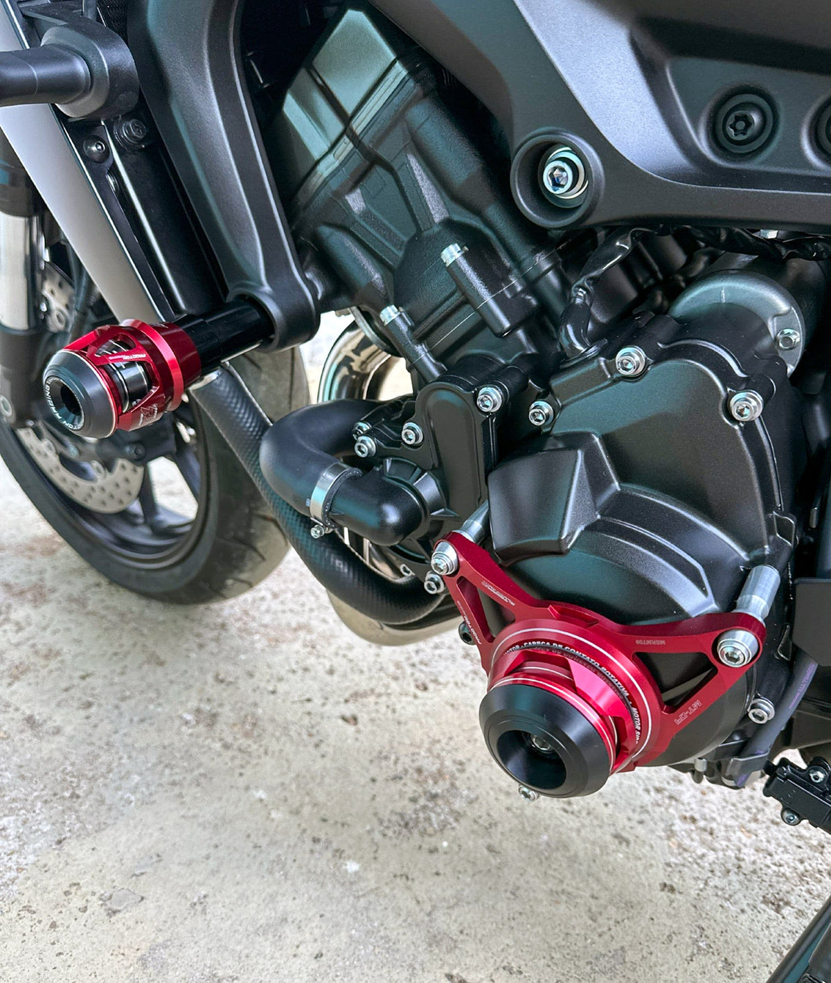 2014-on Yamaha MT-09 / SP | FZ-09 | XSR 900 | Tracer 900 / GT - Procton Engine Cover Slider Case Protector - Left Side
