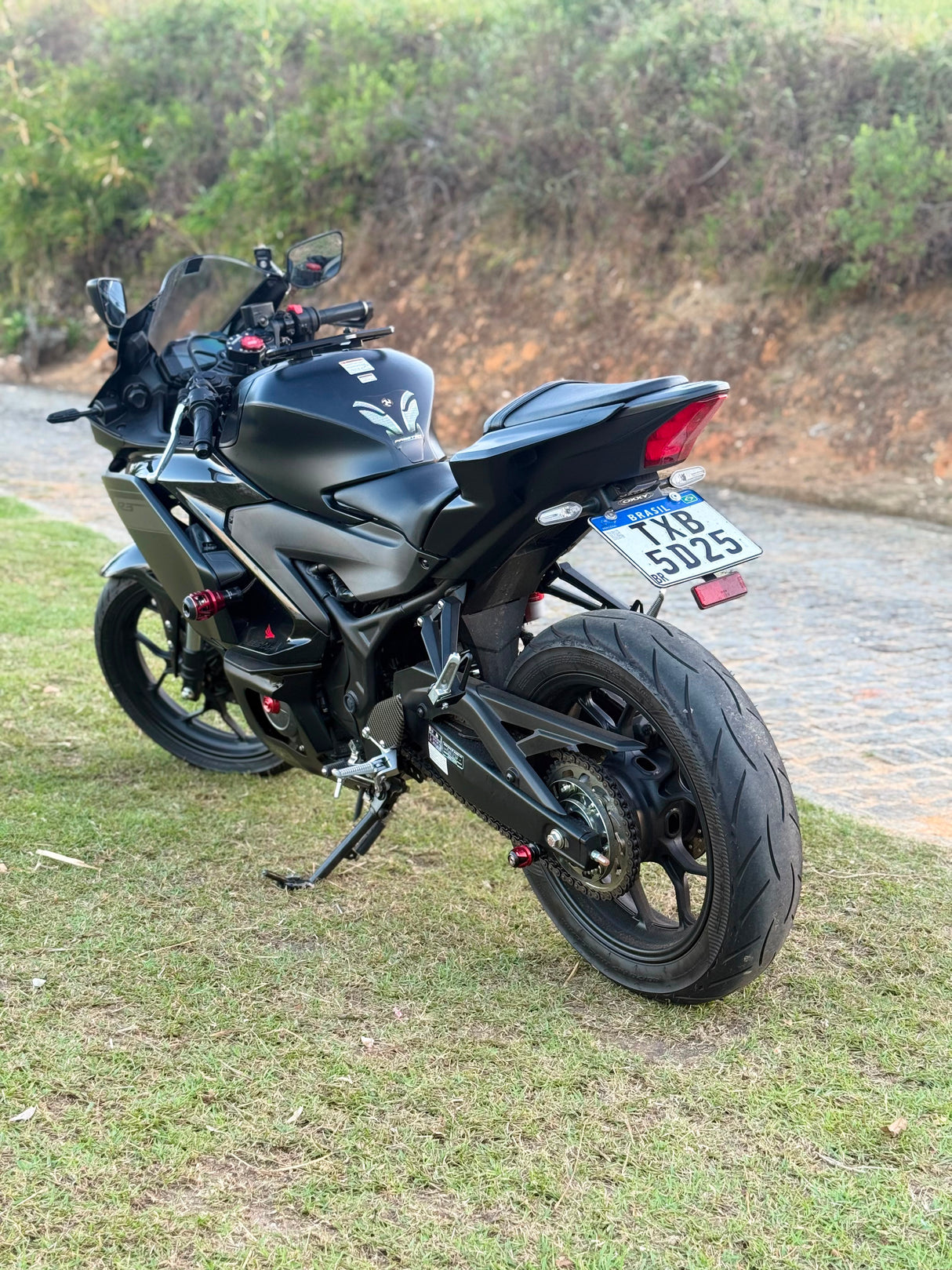 Yamaha - R3 (2025-on) - Procton Racing Rotational Impact System – Frame Sliders F1