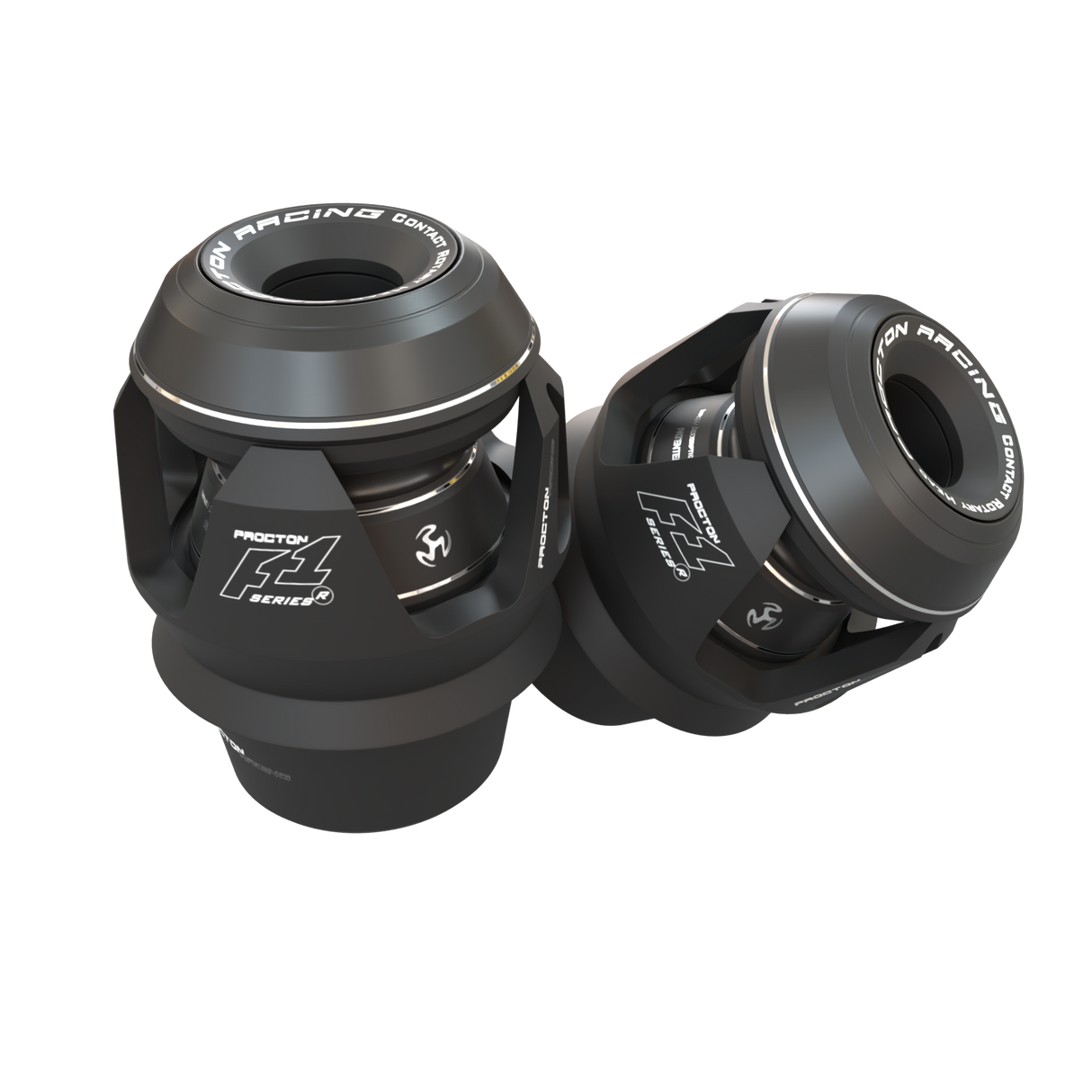 Procton F1 Frame Slider - KTM - DUKE 200/390 (2012-up) Color: Matte black