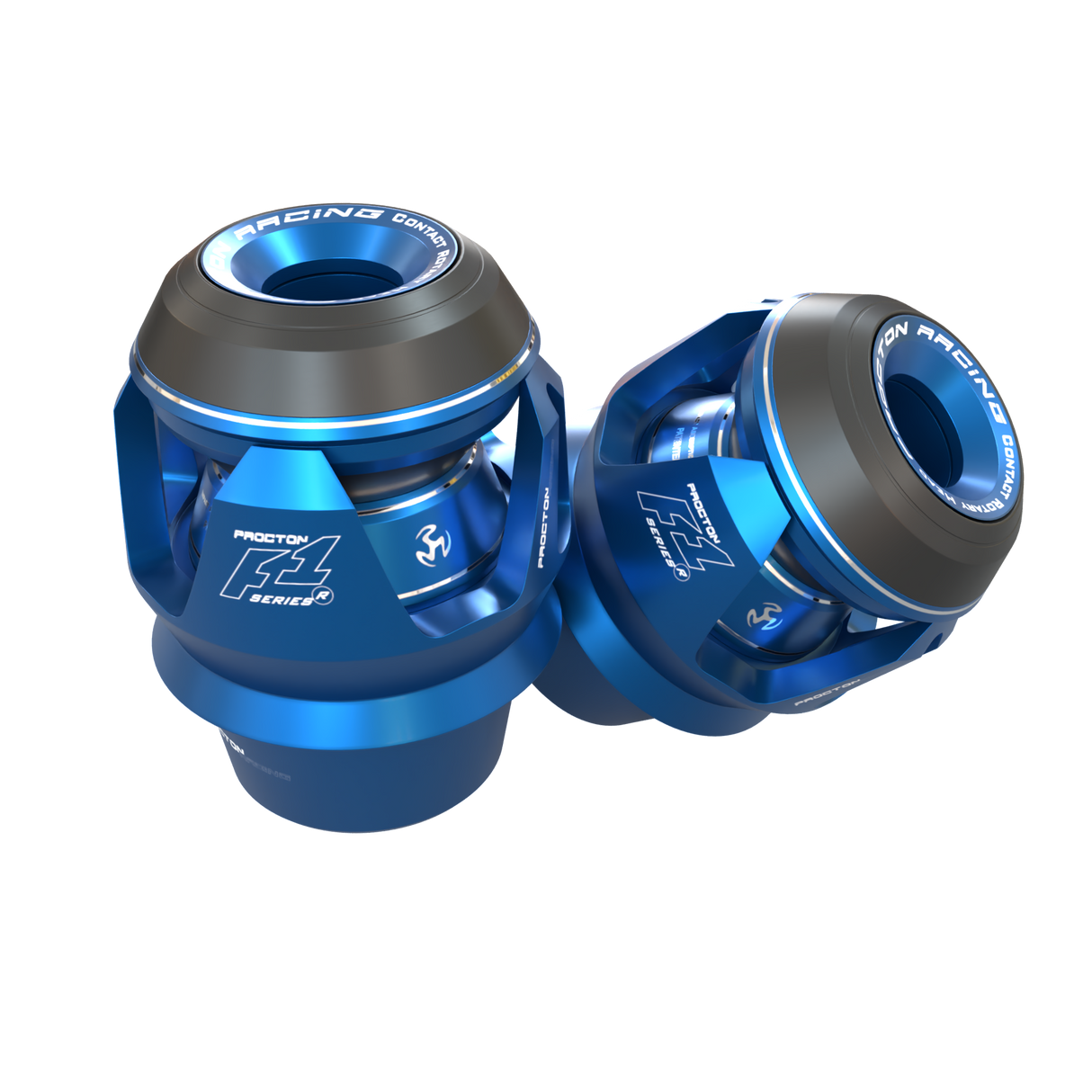 Procton F1 Frame Slider - KTM - DUKE 200/390 (2012-up) Color: Matte Blue