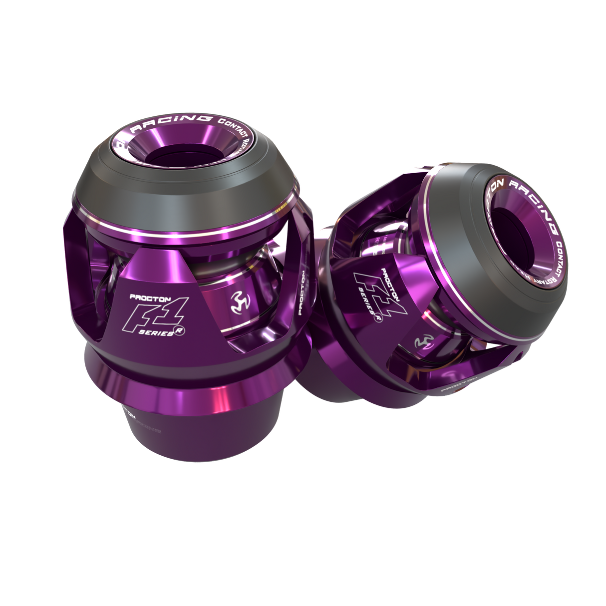 Procton F1 Frame Slider - KTM - DUKE 200/390 (2012-up) Color: Dark Purple