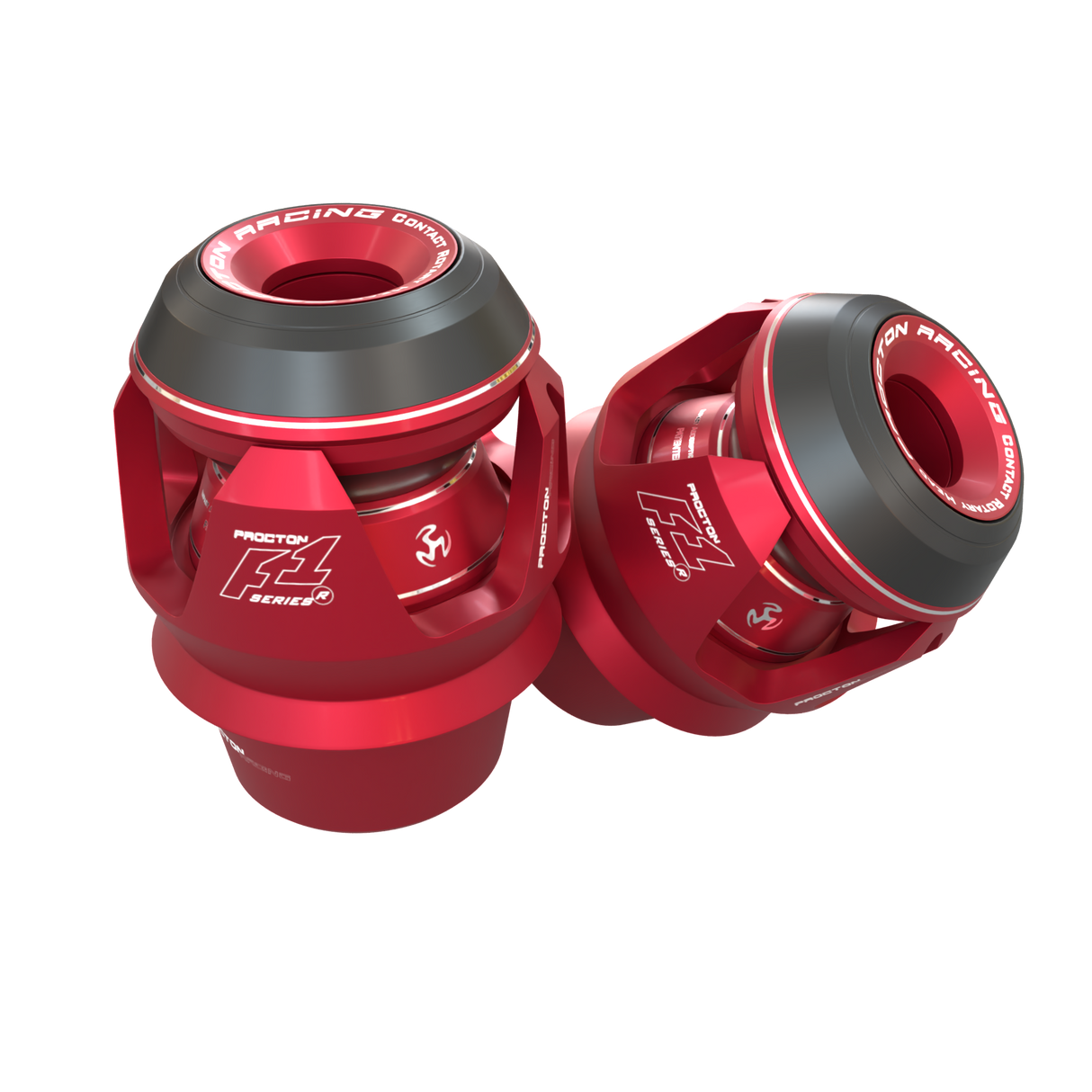Procton F1 Frame Slider - KTM - DUKE 200/390 (2012-up) Color: Matte Red