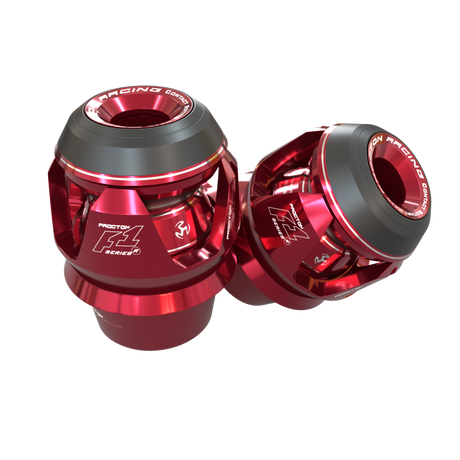 Procton F1 Frame Slider - Kawasaki - Ninja 400 (2018-up) Color: Red