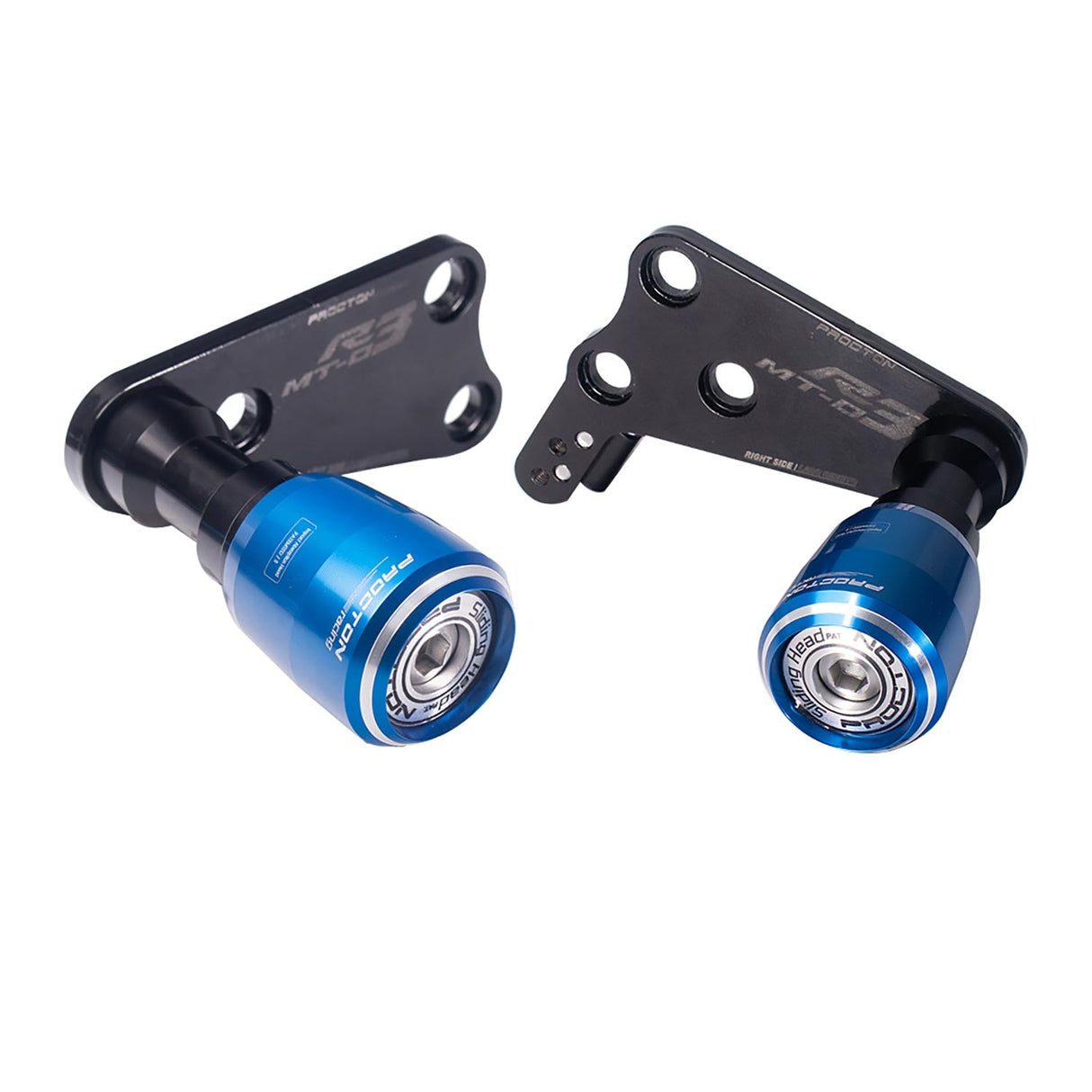 Yamaha - MT-03 (2024-on) - Procton Racing Rotational Impact System – Frame Sliders S