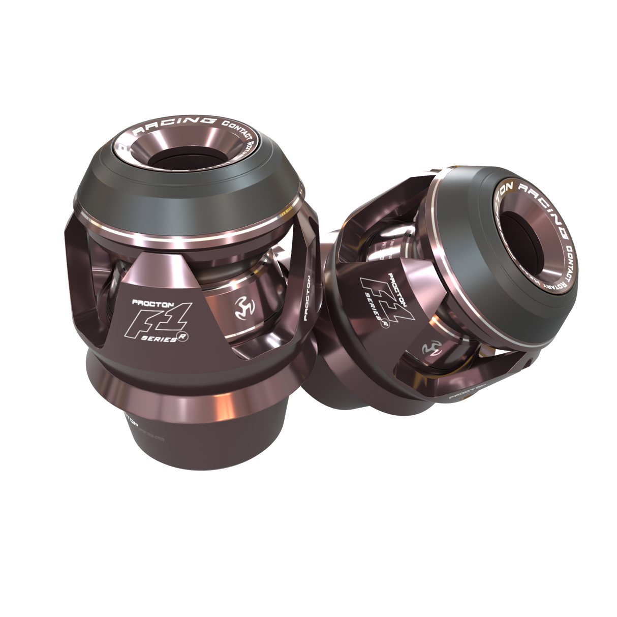 Procton F1 Frame Slider - KTM - DUKE 200/390 (2012-up) Color: Titanium