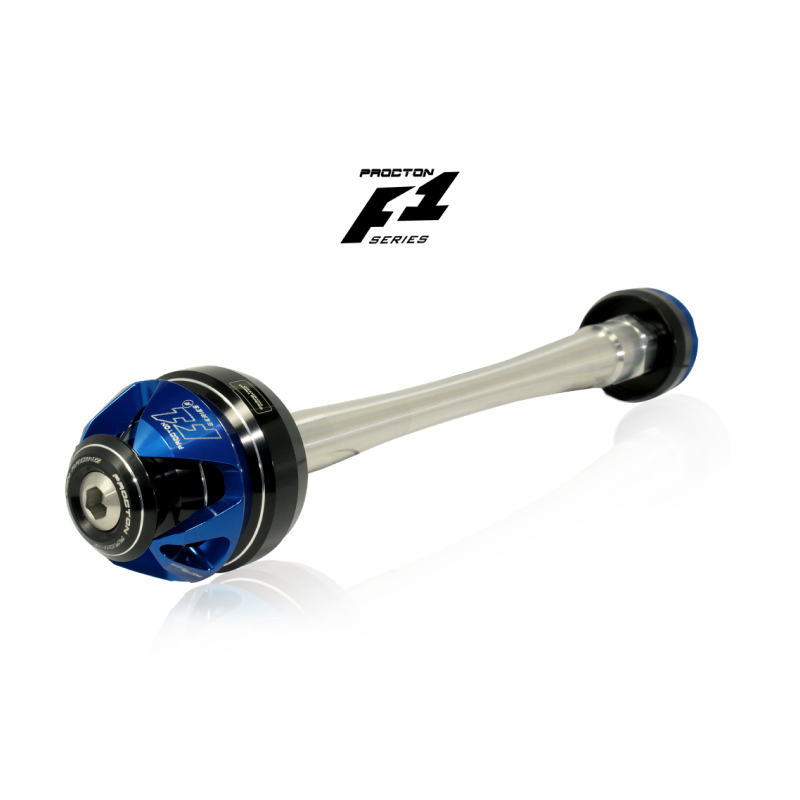 Procton F1 Front Axle Slider - Kawasaki - Z750 / Z800 / Z900 / Z1000 Color: Orange