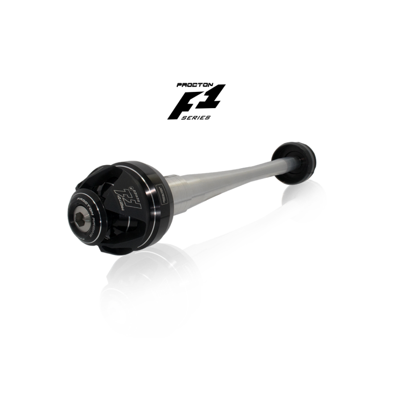 Procton F1 Front Axle Slider - Kawasaki - Z750 / Z800 / Z900 / Z1000 Color: Orange