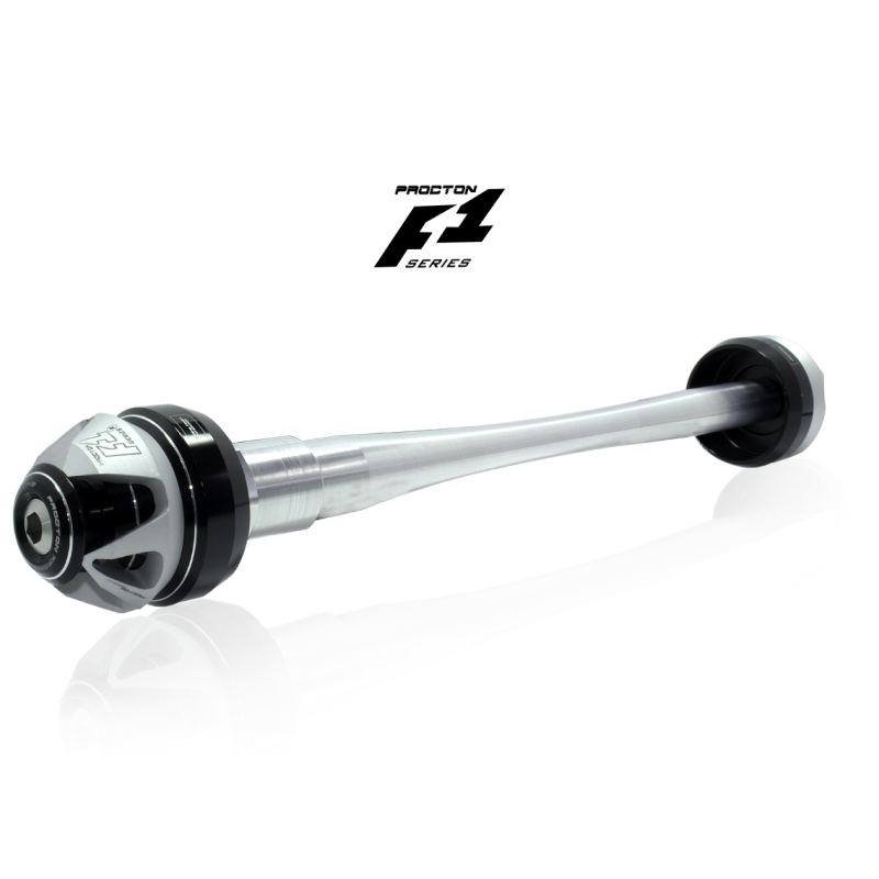 Procton F1 Front Axle Slider - Kawasaki - Z750 / Z800 / Z900 / Z1000 Color: Orange