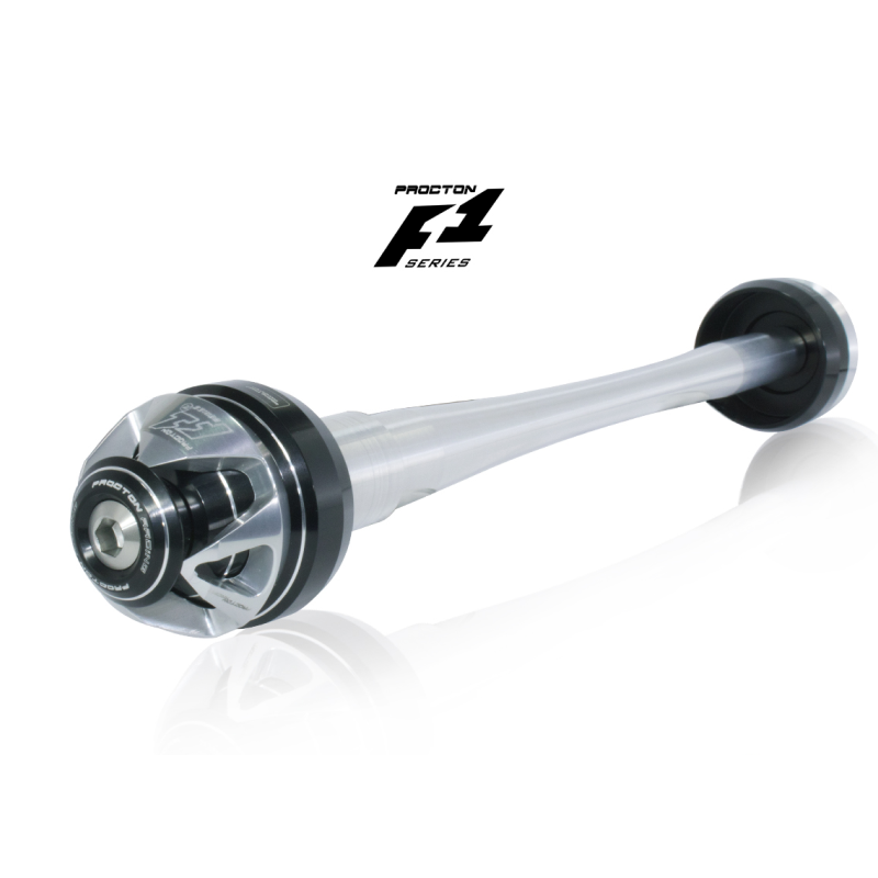 Procton F1 Front Axle Slider - Kawasaki - Z750 / Z800 / Z900 / Z1000 Color: Orange