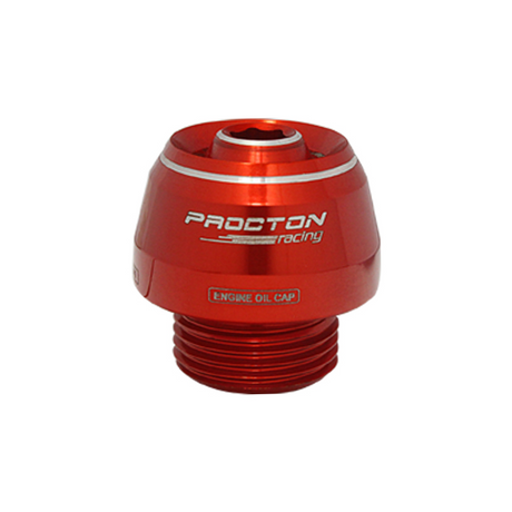 Procton Engine Oil Cap - Honda, Kawasaki, Triumph, Yamaha, Ducati Color: Orange