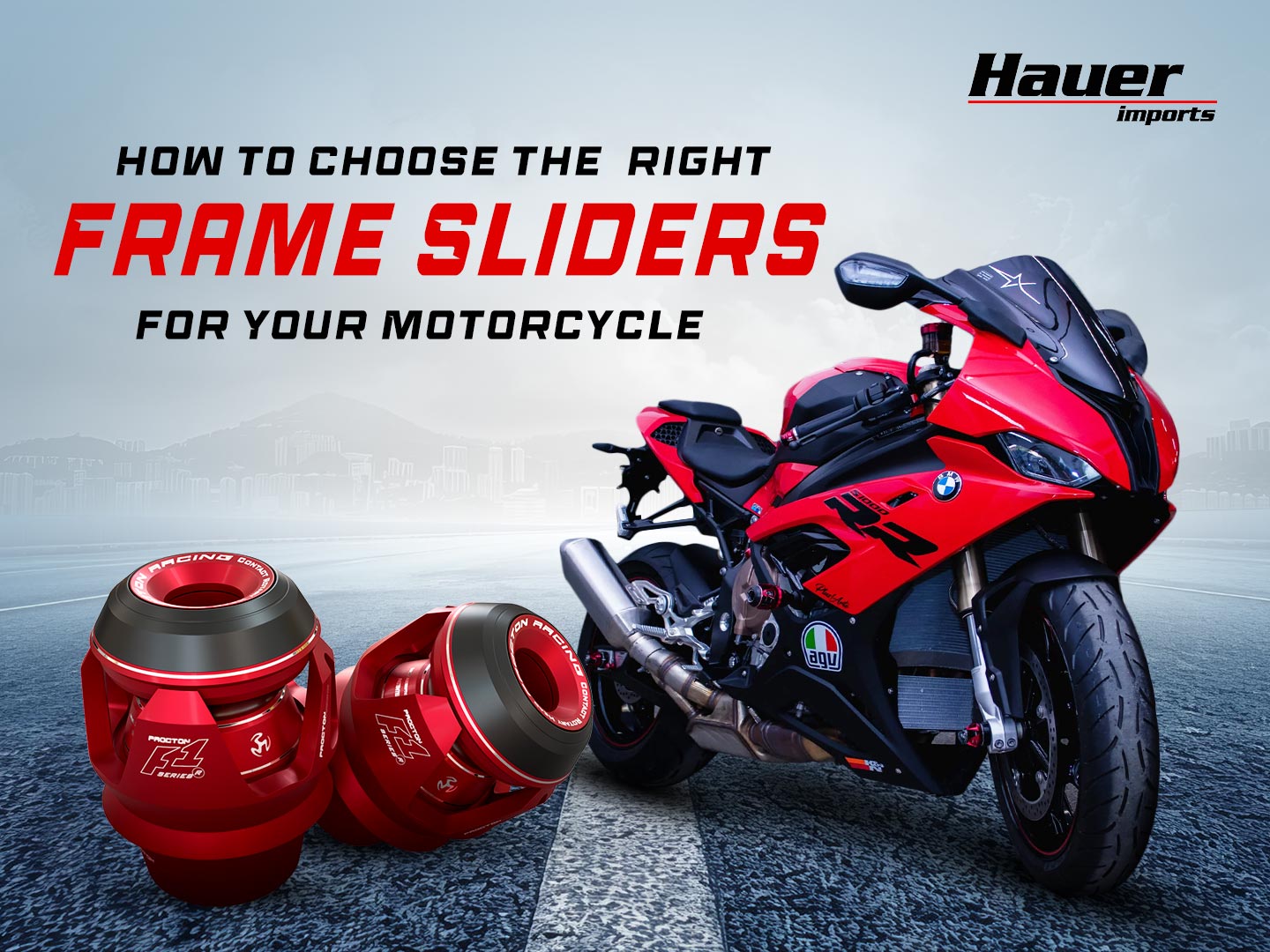 How to Choose the Right Frame Sliders for Your Motorcycle? – Hauer Imports