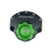 MaxRacing MAX10 Steering Damper - Honda - CBR 500R (2014 and Newer) Base Color: Black Regulator Color: Green
