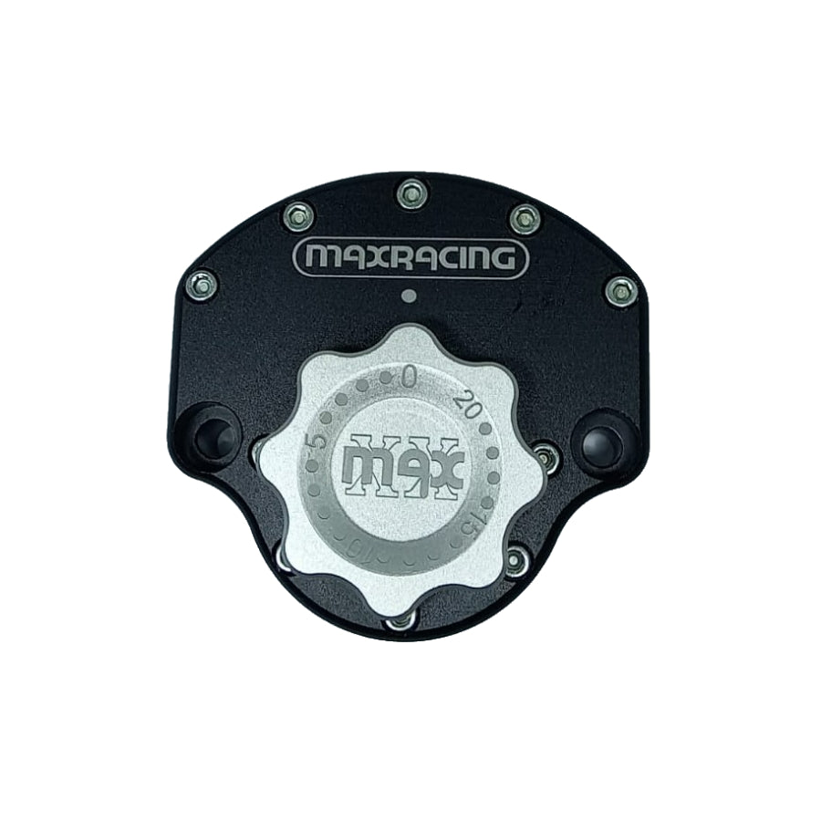 MaxRacing MAX20 Steering Damper - Suzuki - GSX-R 1000 (2001-2006) Base Color: Black Regulator Color: Silver