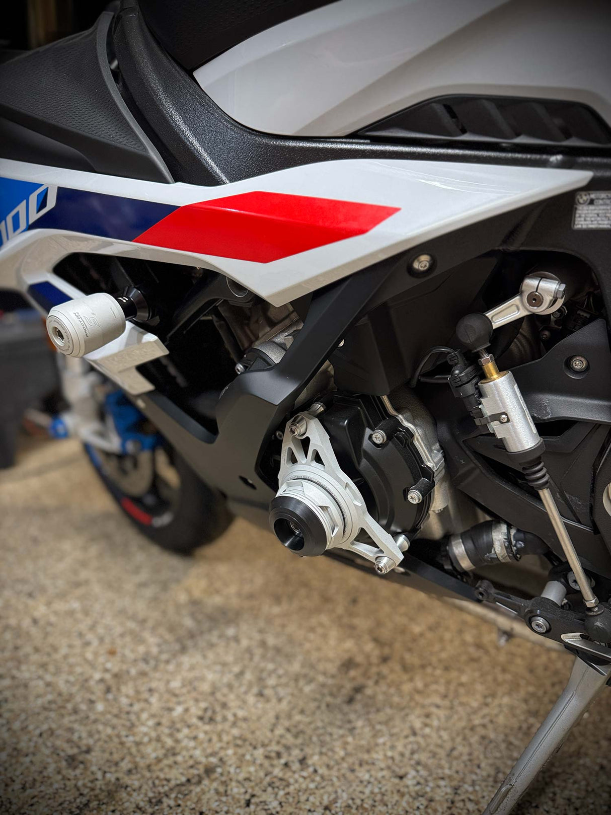 Procton Engine Cover Slider Case Protector for BMW S 1000 RR (2019-up) - Left Side