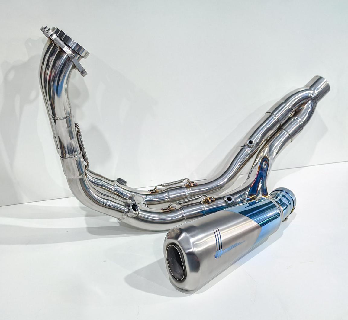 Lougan-RS - FULL SYSTEM EXHAUST WITH LRS22 MUFFLER - BMW S1000RR (2020-2021)