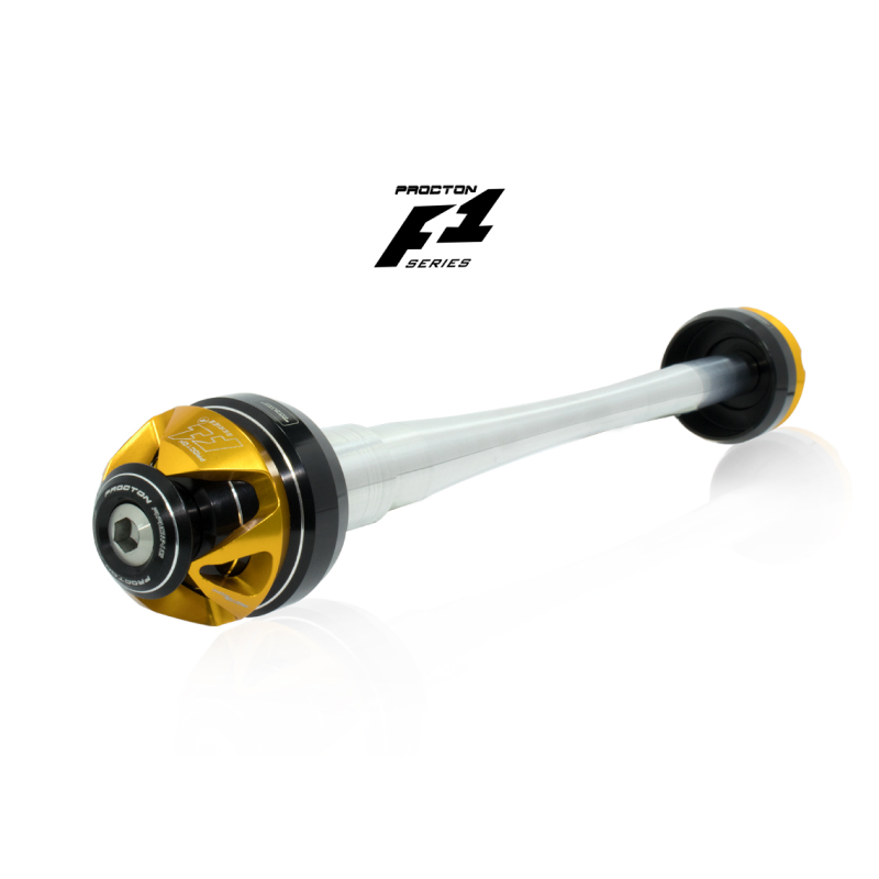 Procton F1 Front Axle Slider - Ducati - Monster 797 Color: Orange