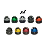 Procton F1 Front Axle Slider - Kawasaki - Versys 1000/ZX6R-636/ZX10R/ZX14 Color: Orange