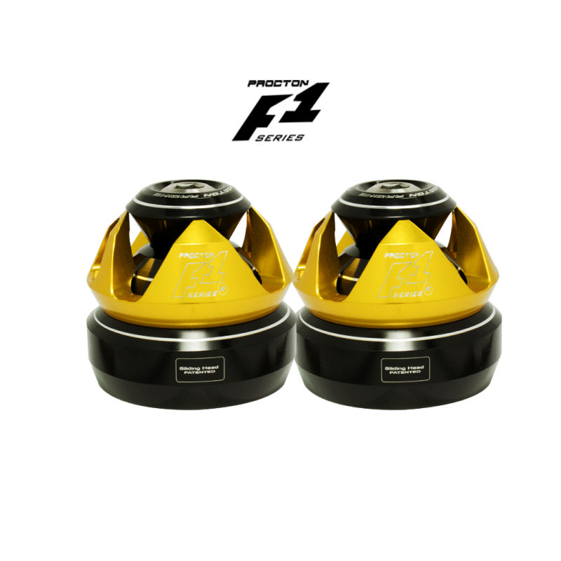 Procton F1 Front Axle Slider - Ducati - Monster 797 Color: Gold