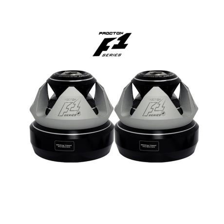 Procton F1 Front Axle Slider - Kawasaki - Versys 1000/ZX6R-636/ZX10R/ZX14 Color: Matte White