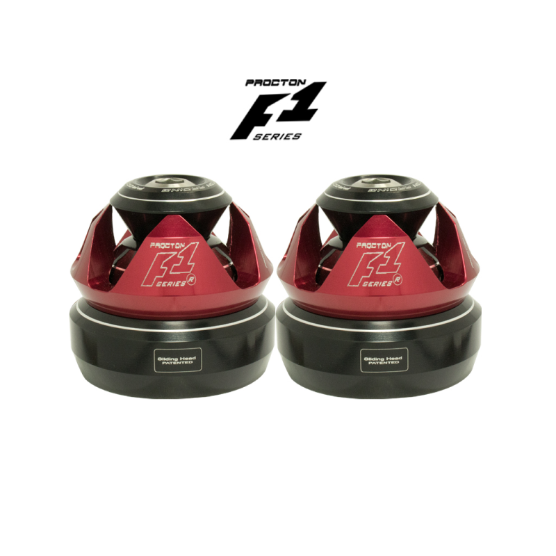 Procton F1 Front Axle Slider - BMW - F800 R Color: Red