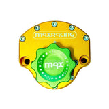MaxRacing MAX20 Steering Damper - Suzuki - Bandit 1250 FA (1999 and Older) Base Color: Gold Regulator Color: Green