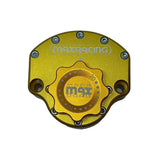 MaxRacing MAX20 Steering Damper - Triumph - Tiger 800 XC (2014-up) Base Color: Gold Regulator Color: Orange