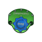 MaxRacing MAX20 Steering Damper - BIMOTA - BB 3 Base Color: Green Regulator Color: Blue