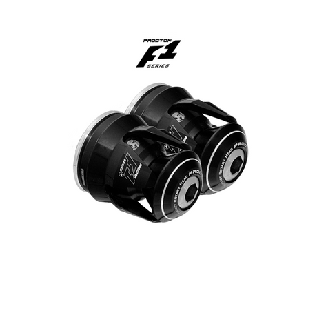 Procton F1 Handlebar End Weight Balance - Yamaha - XJ6N (2016-2019) | MT-07 | FZ-07 | MT-09 Color: Black