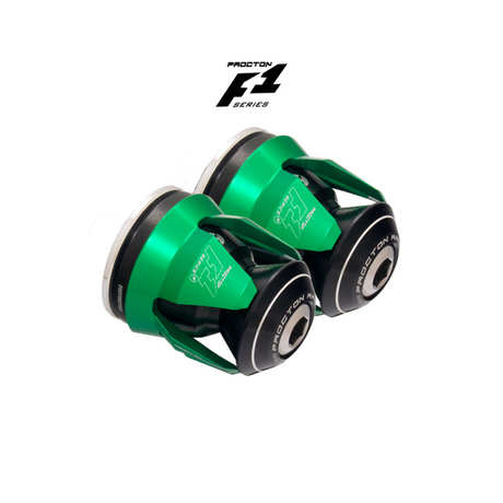 Procton F1 Handlebar End Weight Balance - Yamaha - XJ6N (2016-2019) | MT-07 | FZ-07 | MT-09 Color: Green