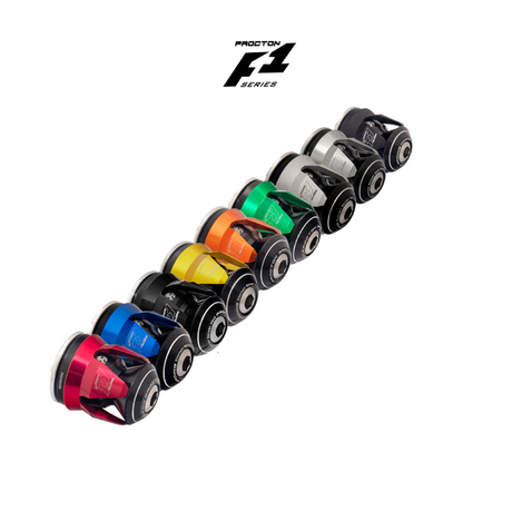 Procton F1 Handlebar End Weight Balance - Yamaha - XJ6N (2016-2019) | MT-07 | FZ-07 | MT-09 Color: Matte Black