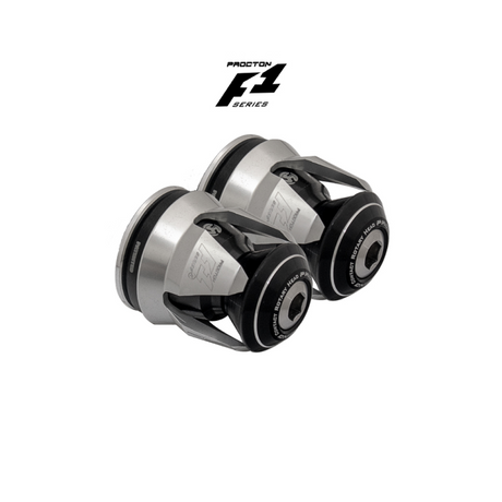 Procton F1 Handlebar Weight (M12x60mm) - Suzuki - Hayabusa (2020-up) | GSX-R 1000 (2018-2022) Color: Silver